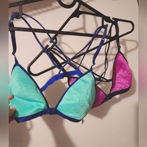 Two size small Victoria's secret bralettes
